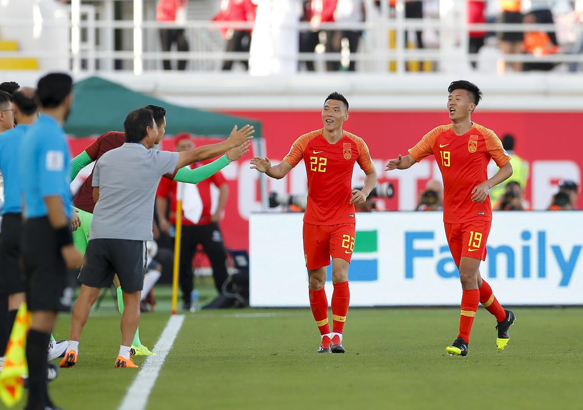 中国队vs约旦亚洲杯