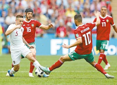 葡萄牙vs摩洛哥的历史赛况